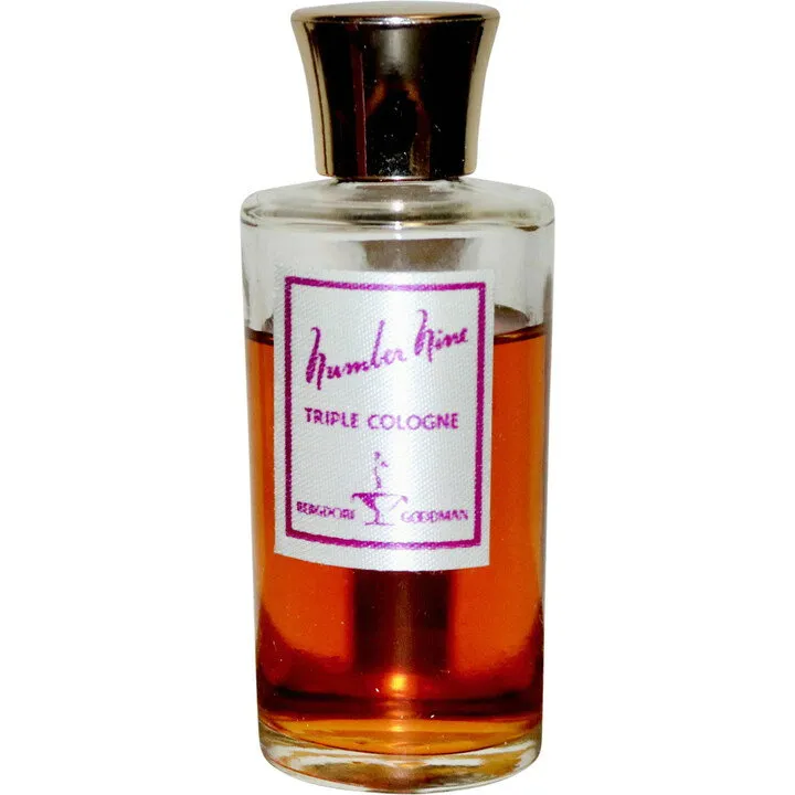 Bergdorf Goodman Number Nine (Triple Cologne) perfume bottle