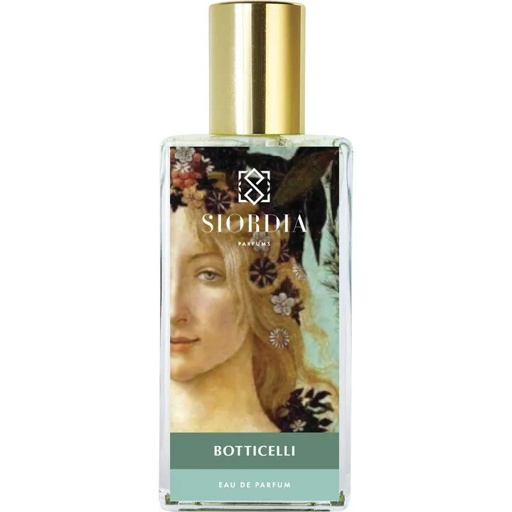 Siordia Parfums Botticelli parfüm şişesi