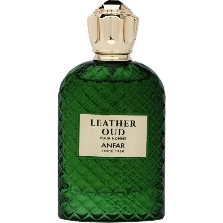 Anfar Leather Oud perfume bottle