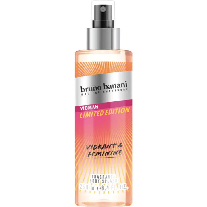 Bruno Banani Woman Limited Edition Vibrant & Feminine (Body Splash) parfüm şişesi