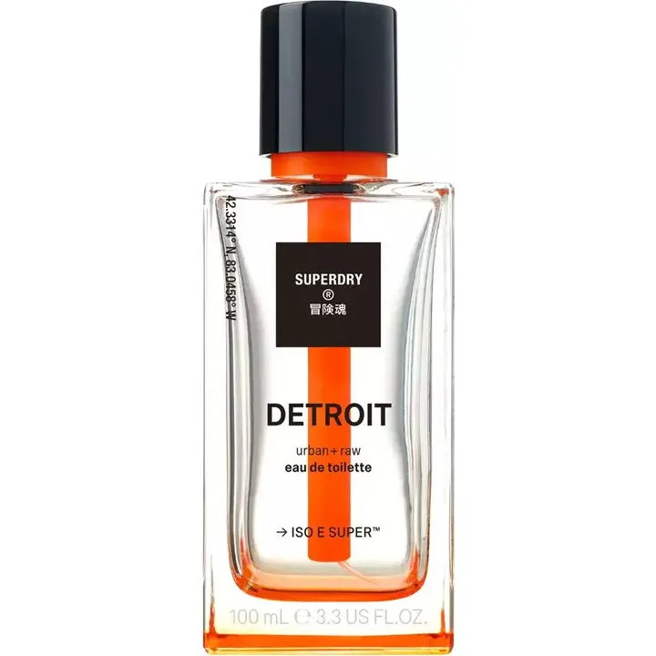 Superdry Detroit perfume bottle