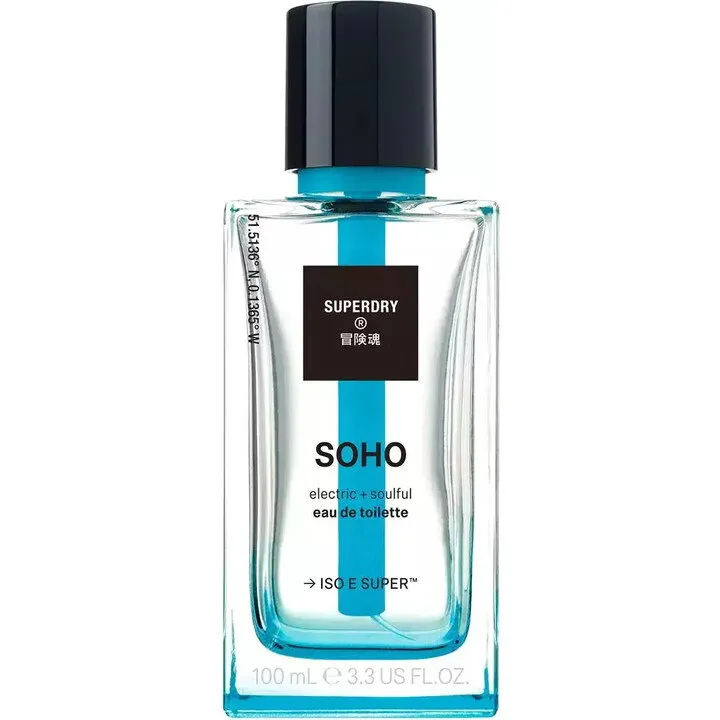 Superdry Soho perfume bottle