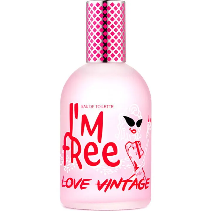 I'm Free Love Vintage parfüm şişesi