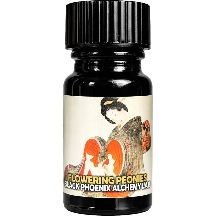 Black Phoenix Alchemy Lab Flowering Peonies perfume bottle