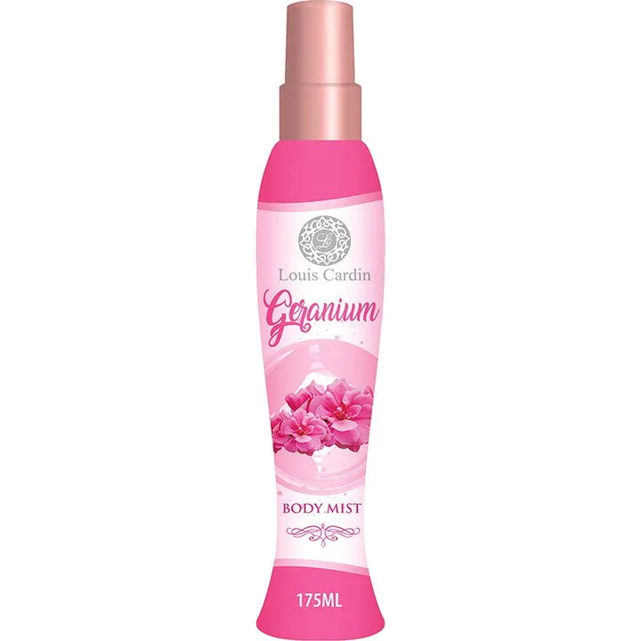 Louis Cardin Geranium parfüm şişesi