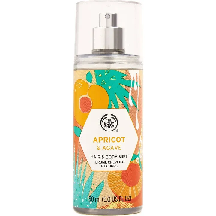 The Body Shop Apricot & Agave parfüm şişesi