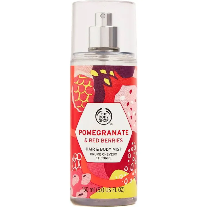The Body Shop Pomegranate & Red Berries perfume bottle