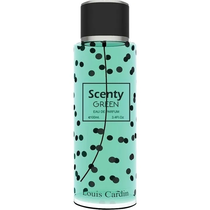 Louis Cardin Scenty Green perfume bottle