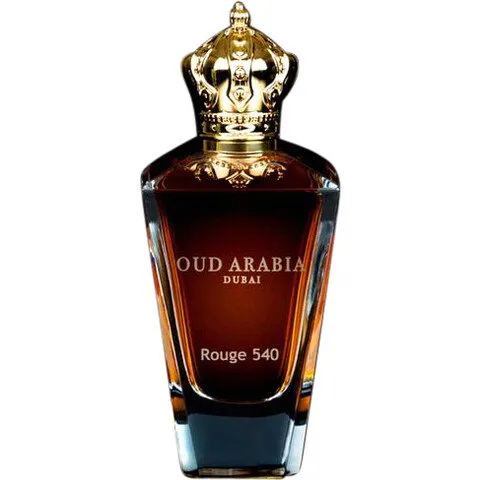 Oud Arabia Rouge 540 perfume bottle