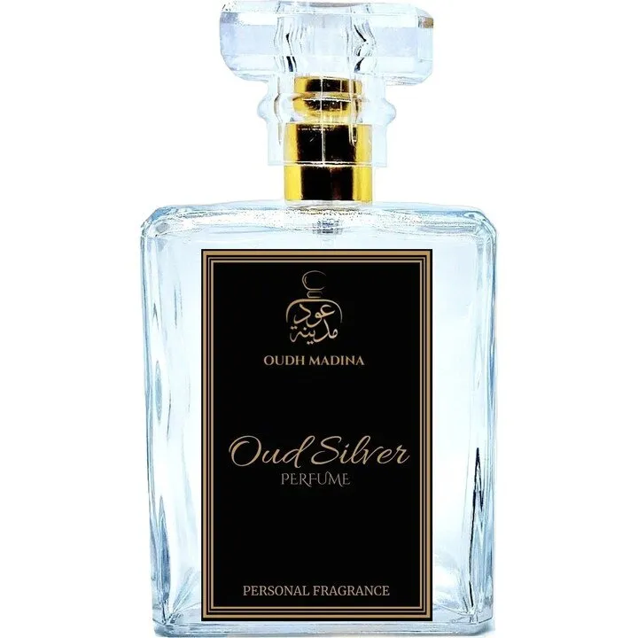 Oudh Madina Oud Silver parfüm şişesi