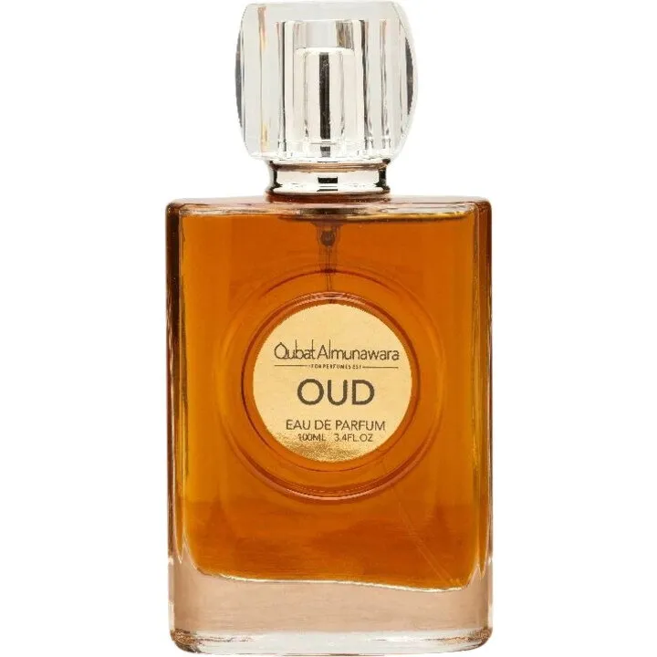 Qubat Almunawara Oud perfume bottle