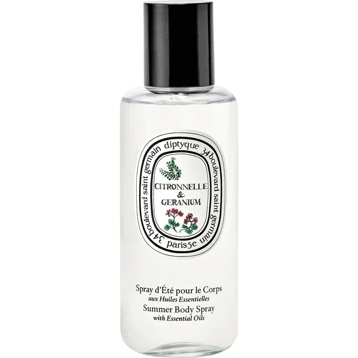 Diptyque Citronnelle & Géranium parfüm şişesi