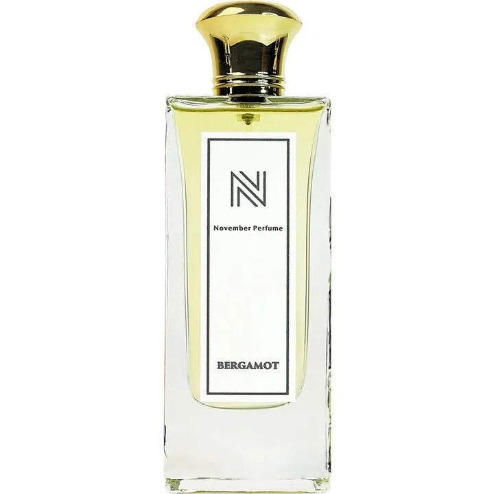 November Perfume Bergamot perfume bottle