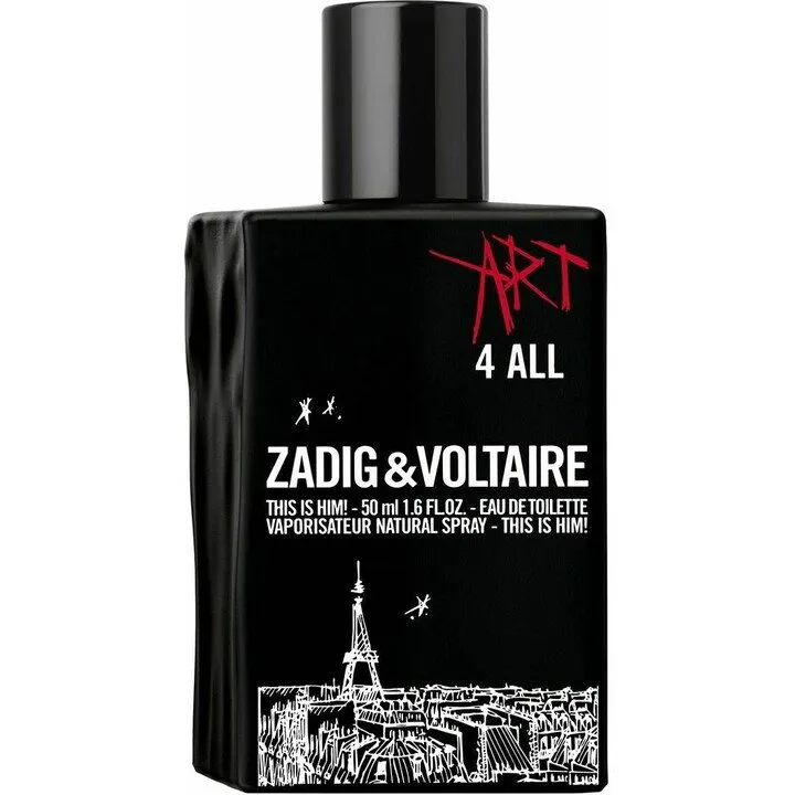 Zadig & Voltaire This Is Him! Art 4 All parfüm şişesi
