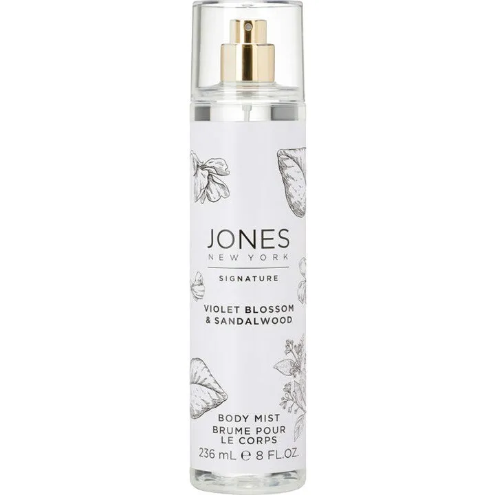 Jones New York Signature - Violet Blossom & Sandalwood (Body Mist) perfume bottle