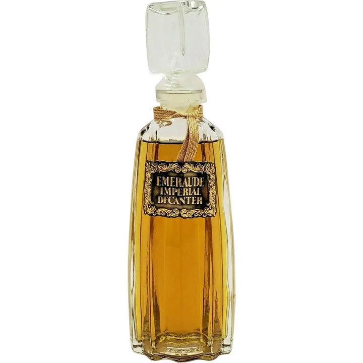 Coty Emeraude Imperial Decanter parfüm şişesi