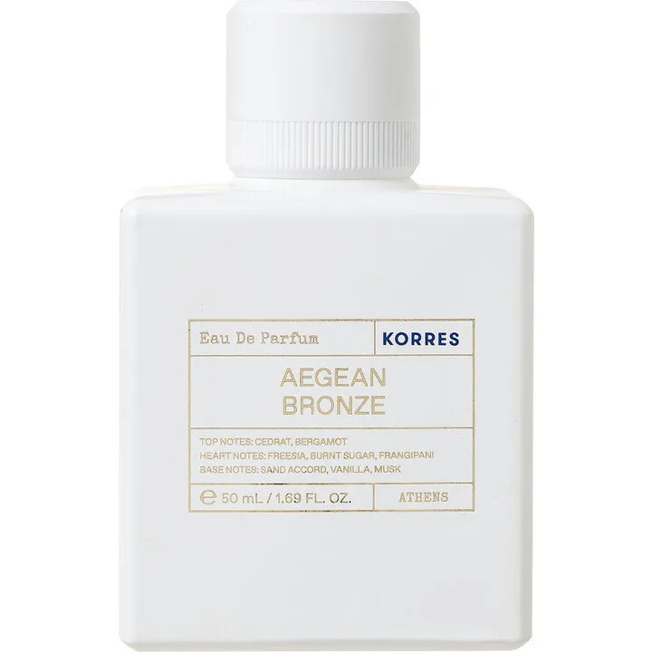 Korres Aegean Bronze parfüm şişesi