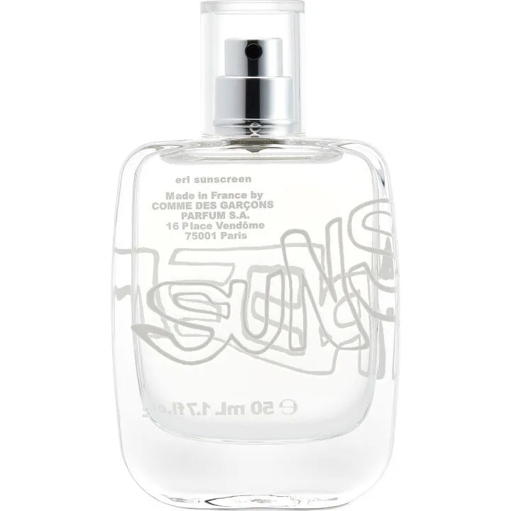 Comme des Garçons ERL Sunscreen parfüm şişesi