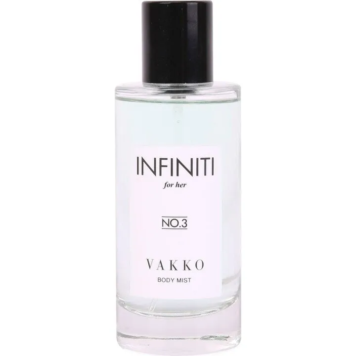 Vakko Infiniti for Her - No.3 (Body Mist) parfüm şişesi