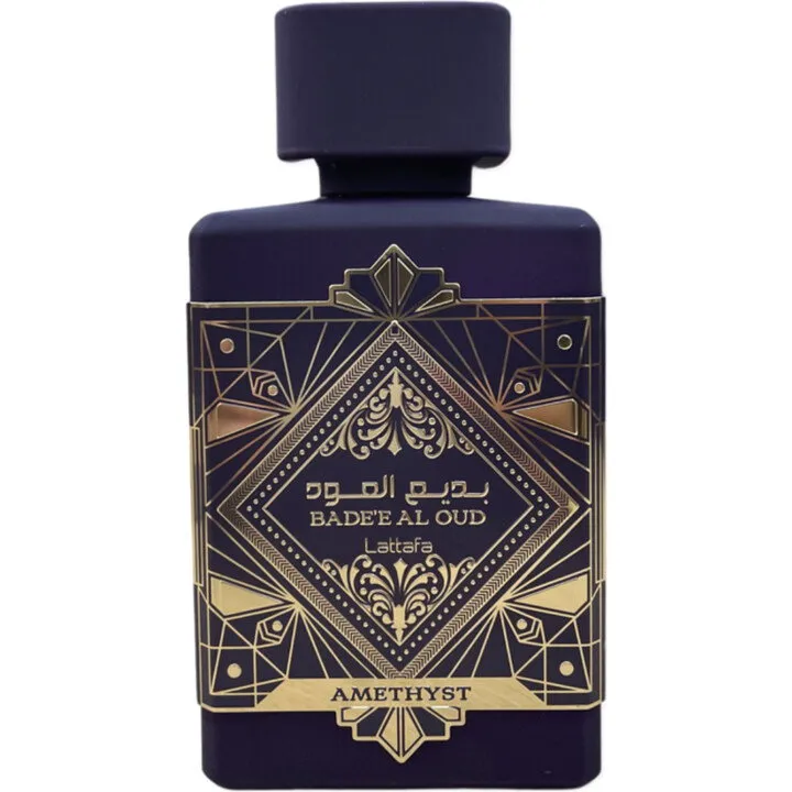 Lattafa Amethyst parfüm şişesi
