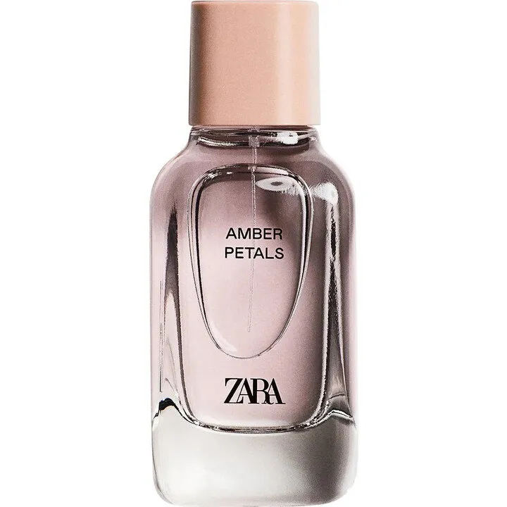 Zara Amber Petals parfüm şişesi