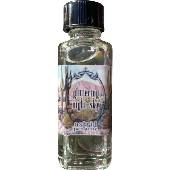 Astrid Perfume Glittering Night Sky perfume bottle