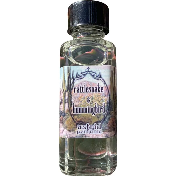 Astrid Perfume Rattlesnake & Hummingbird perfume bottle