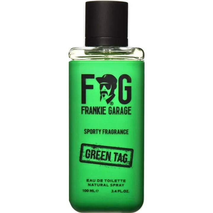 Frankie Garage Green Tag parfüm şişesi
