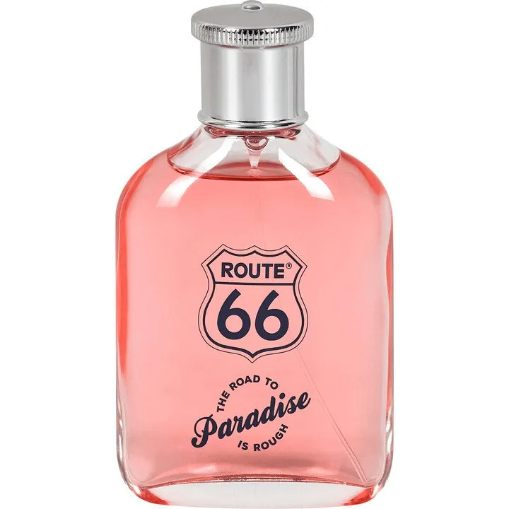 Route 66 The Road to Paradise is Rough perfume bottle