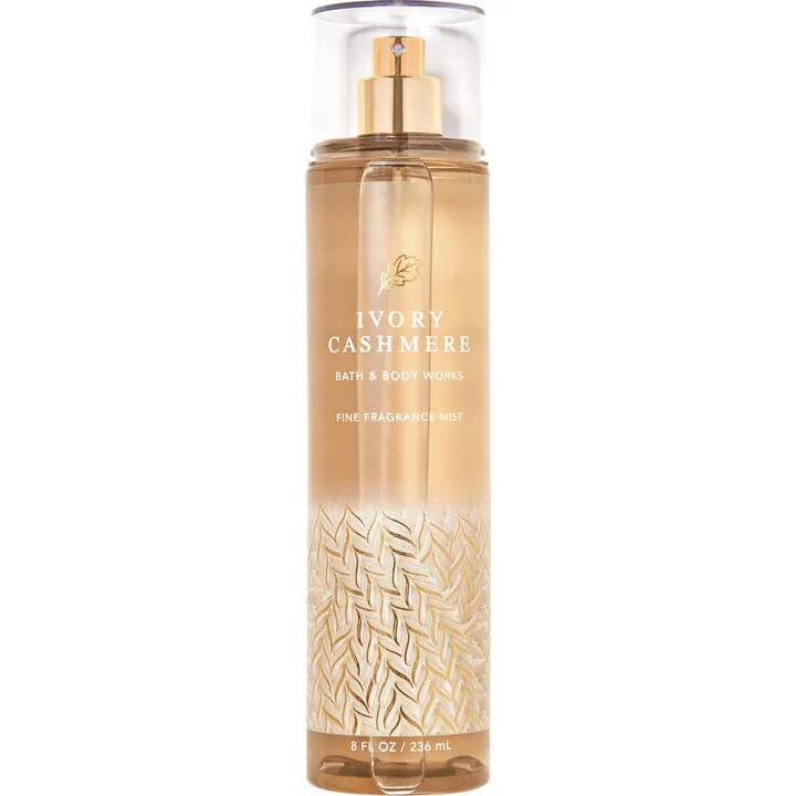 Bath & Body Works Ivory Cashmere parfüm şişesi