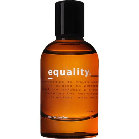 equality.fragrances equality. perfume bottle