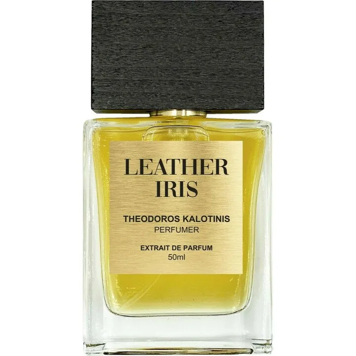 Theodoros Kalotinis Leather Iris parfüm şişesi