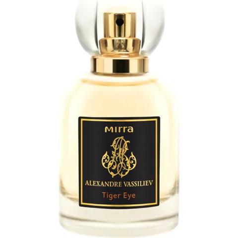 Mirra Tiger Eye perfume bottle