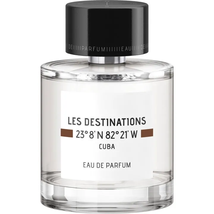 Les Destinations 23°8'N 82°21'W - Cuba parfüm şişesi