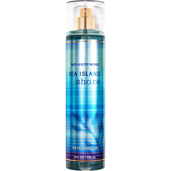 Bath & Body Works Sea Island Shore perfume bottle