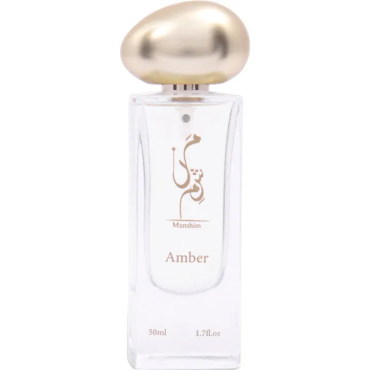 Manshim Amber perfume bottle