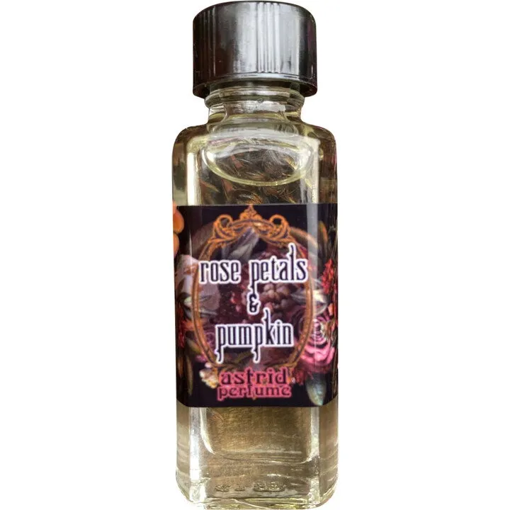 Astrid Perfume Rose Petals & Pumpkin perfume bottle