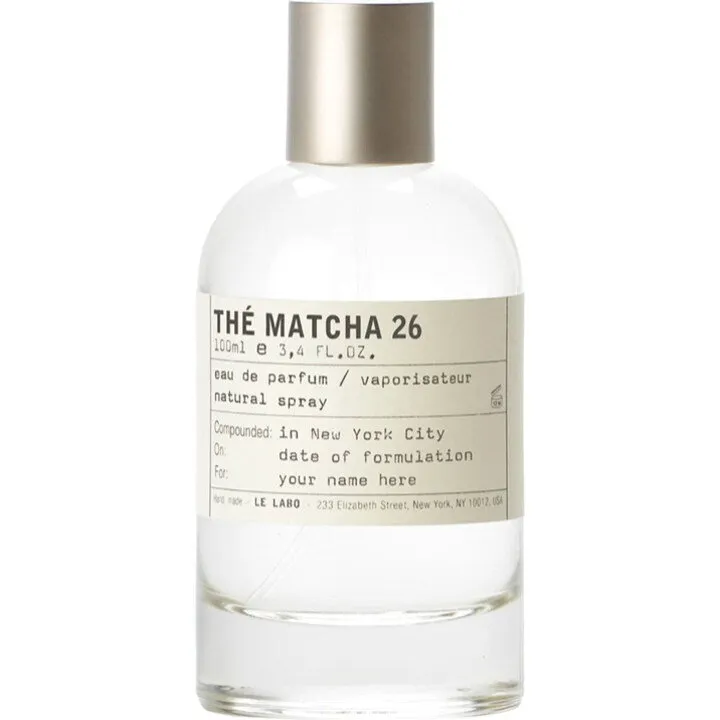 Le Labo Thé Matcha 26 parfüm şişesi