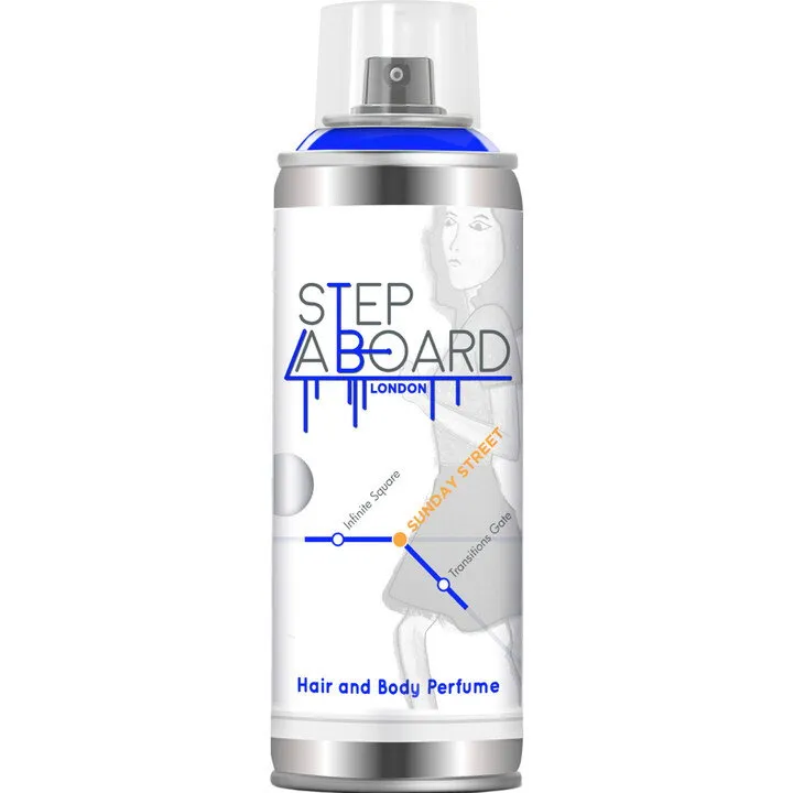 Step Aboard London - Sunday Street perfume bottle