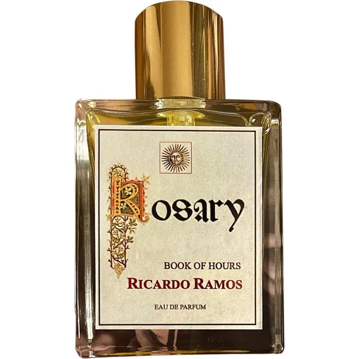 Ricardo Ramos - Perfumes de Autor Book of Hours - Rosary perfume bottle