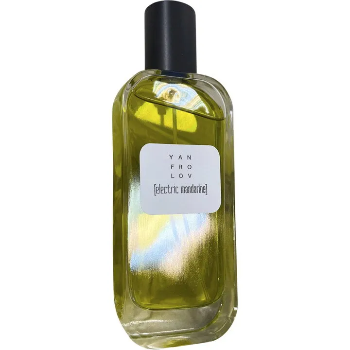 YanFrolov Electric Mandarine perfume bottle