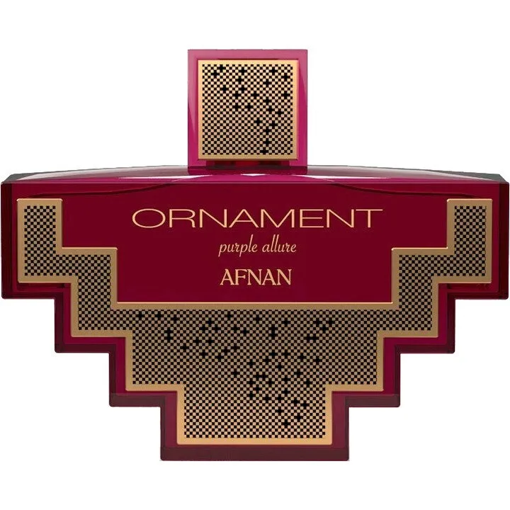 Afnan Perfumes Ornament Purple Allure parfüm şişesi