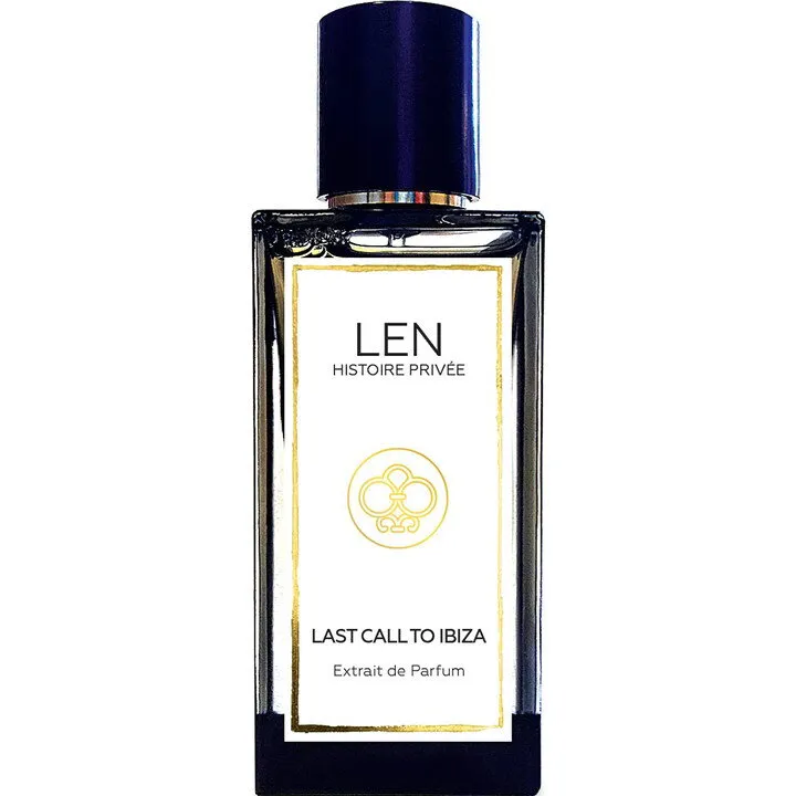 LEN Fragrance Last Call to Ibiza perfume bottle