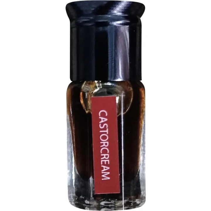 Ahom World Castorcream perfume bottle