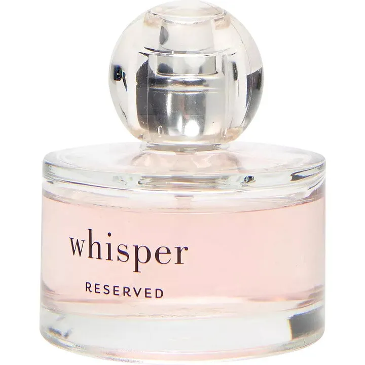 Reserved Whisper parfüm şişesi