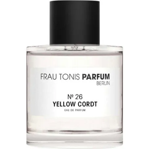 Frau Tonis Parfum № 26 Yellow Cordt parfüm şişesi