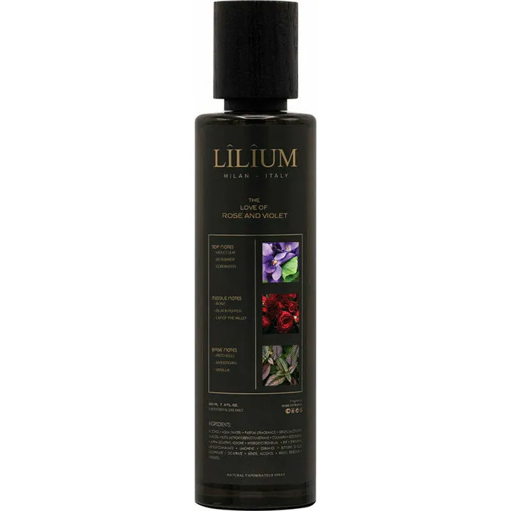 Lîlîum The Love of Rose and Violet parfüm şişesi