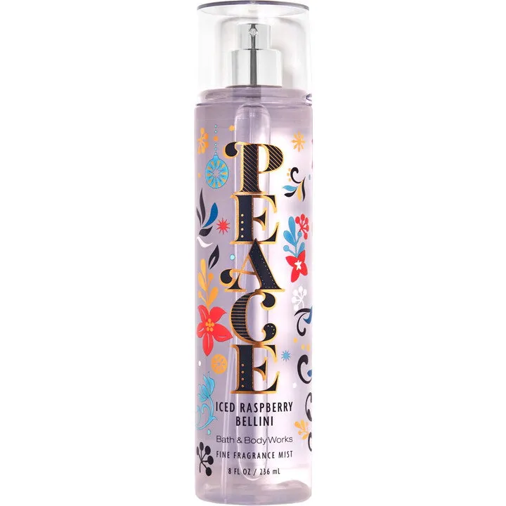 Bath & Body Works Iced Raspberry Bellini parfüm şişesi
