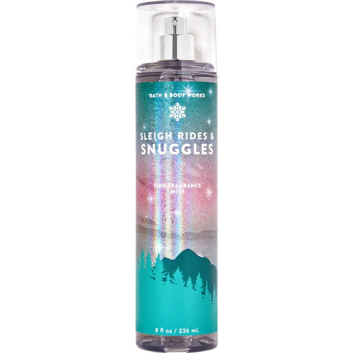 Bath & Body Works Sleigh Rides & Snuggles parfüm şişesi