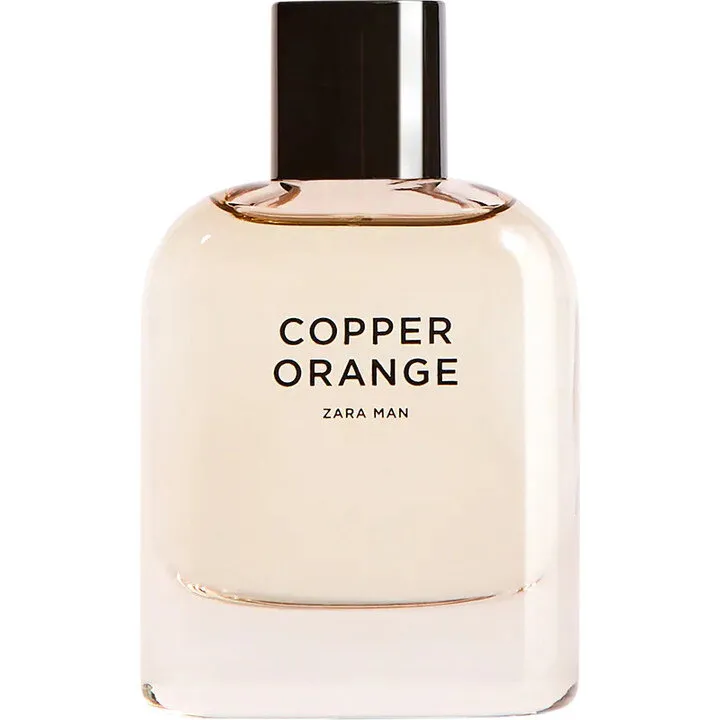 Zara Man Copper Orange parfüm şişesi
